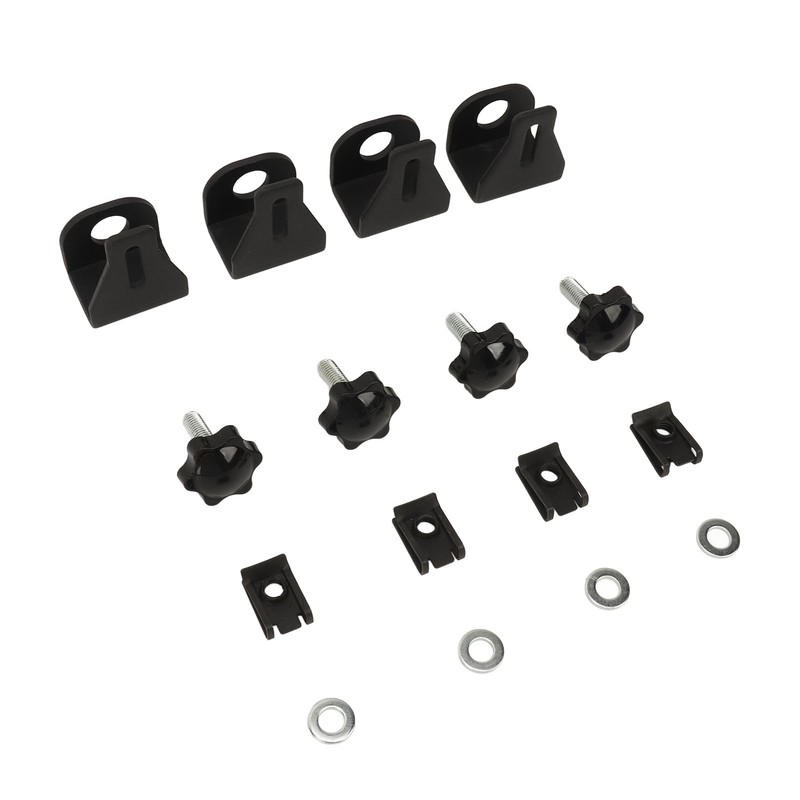16PCS Saddle Bag Locks Mounting Screws Theft Deterrent Hardware Bolt