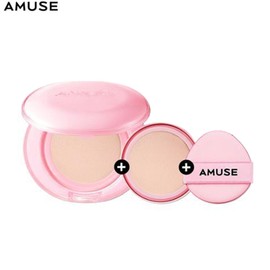 AMUSE Dew Power Cushion 15g*2ea, Shade:01 Pure