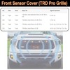 Ezmech Grille Garnish Sensor Cover Compatible With Toyota Tundra TRD