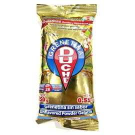 Duche Gelatin Powder - 8.81 oz Unflavored Gelatin - Natural Gelatina Sin Sabor en Polvo for Baking, Cooking, and Desserts - Premium Quality Gelatin Powder for Culinary Creations