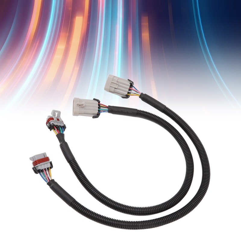 2 Pcs 22in Ignition Coil Extension Harness Relocation Cable for