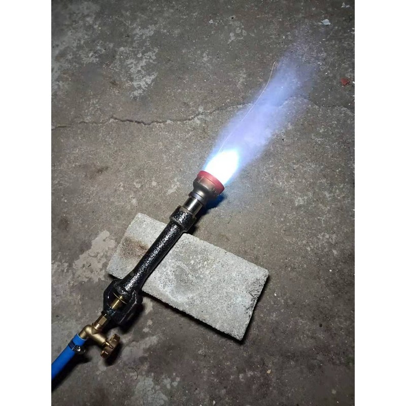 Gas Forge Burner with Regulator, High Pressure Burner Head, Assembly