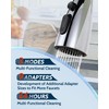 Kitchen Faucet Head Replacement:Stainless Steel Spray Head,3 Modes Pull Out