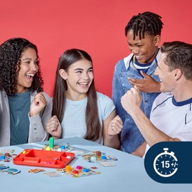 Monopoly GO! Board Game | Inspired by The Popular Mobile Board Game | Ages 8+ | 2-4 Players | 15 Mins. | Family Games | Travel Games for Kids and Adults (English & French)