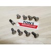 Ton's Performance VW Anti Theft Auto License Plate Screws Front