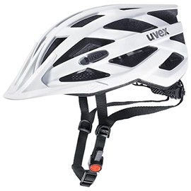uvex i-vo cc Lightweight All-Round Helmet for Men and Women, Individual Size Adjustment, Expandable with LED Light, White Matt, 56–60 cm
