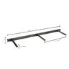  Heavy Duty Floating Shelf Bracket - 1 1/4 backplate