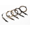 korda safe zone leader hybrid weed lead clip 1m/30lb/13.6kg fishing