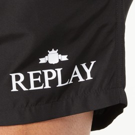 Replay men's swimming trunks with drawstring, black (Black 098), XXL