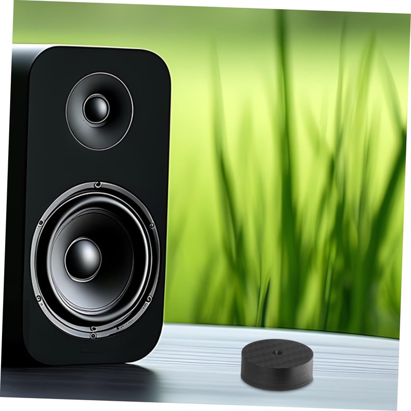 Operitacx Carbon Fiber Speaker Isolation Stand Feet Pads Durable Noise