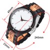 Classic Quartz Analog Wooden Watch for Men Men's Minimalist Wood