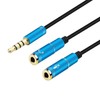 Headset Adapter For Headsets With Separate Headphone And Microphone Plugs