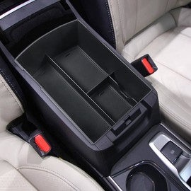 SHAOHAO for 2025 2026 Subaru Ascent Center Console Organizer for 2019-2026 Subaru Ascent Accessories Base/Premium/Onyx Edition/Limited/Onyx Edition Limited/Touring Double Space Armrest Insert Tray