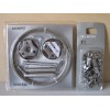 Ikea Dignitet Curtain Wire Set 600.752.95 and Riktig Clips 802.122.01