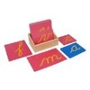 Kid Advance Montessori Lower Case Cursive Sandpaper Letters w/Box