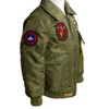 Top Gun® Kids CWU-45 Flight Jacket (Olive, 4T)