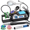 Preciva Soldering Iron Kit, Preciva 927IV Solder Station with Magnifiers