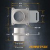 POWERTEC 70325 Blast Gate 2-1/2 Inch, w/Anti Clog and Air