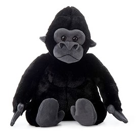 The Petting Zoo Gorilla Stuffed Animal, Gifts for Kids, Wild Onez Zoo Animals, Gorilla Plush Toy 12 inches