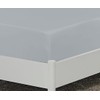 EV DEKOR Extra Deep Fitted Sheet Single, Grey - Deep