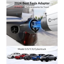 Ecogenix J1772 Charging Adapter 80A 250V AC For Model 3 X S Y SAE EV Charger