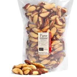 Bremer Gewürzhandel Organic Brazil Nuts, Whole Brazil Nuts, Nuts without Shell, 900 g