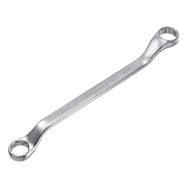 uxcell 30mm x 32mm Metric 12 Point Offset Double Box End Wrench Chrome Plated, Cr-V Steel