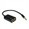 Mr. Gadget's Solutions Headphone Mic Audio Splitter Cable Adapter For