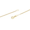 NKlaus 0.8 mm Gold Venetian Chain (Length Selectable 36 cm