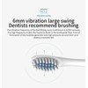 Sonic Electric Toothbrush with 8 Brush Heads for Adults 180