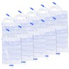 10 Stück 2000ml Urinbeutel katheterbeutel,Urindrainagebeutel, Drainagebeutel,Beinbeutel Urindrainagebeutel, Urinbeutel bei Inkontinenz,Urinbeutel