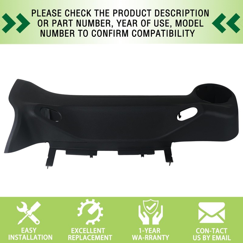 omoZone Dashboard Instrument Panel Cover Right Passenger Side Compatible with