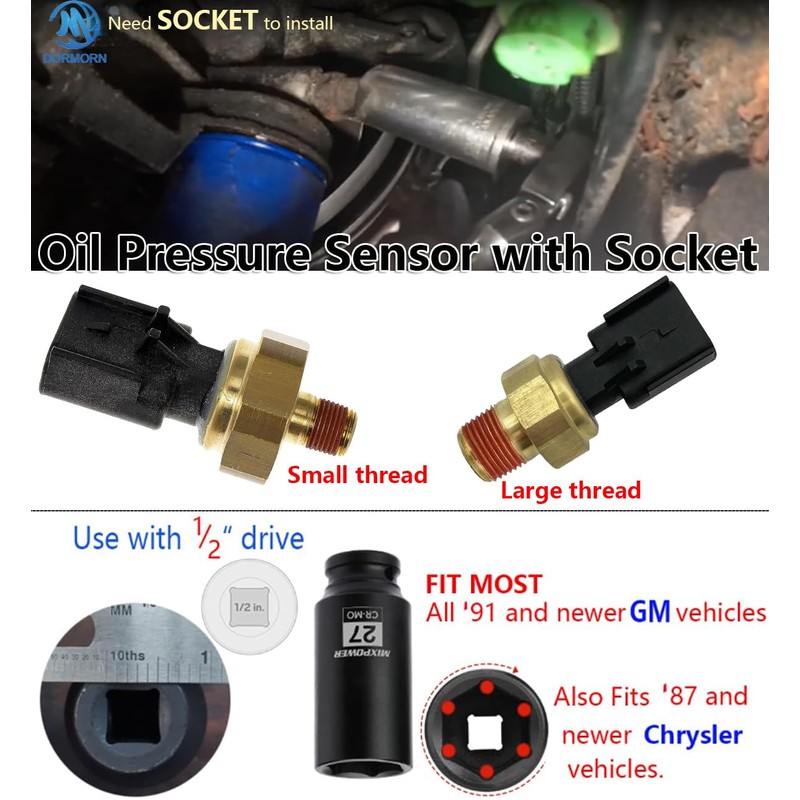 5149064AA Oil Pressure Switch Sensor Sender Unit for Jeep Chrysler