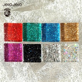 Jello Jello Queendom Glitter Gel 8-piece set / 젤로젤로 퀸덤 글리터젤 8종 세트