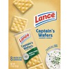 Lance Sandwich Crackers, Captain's Wafers Cream Cheese and Chives, 8