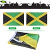 AhfuLife Jamaica Flags 5ft x 3ft, 1/2pcs Large Jamaican National