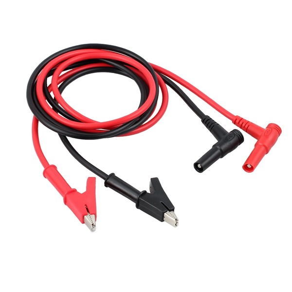 Proster 15A Multimeter Leitung 1 Paar Elektronik-Testleitung Bananenstecker zu Krokodilklemme