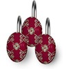 Popular Bath Shower Curtain Hooks, Vlegant Rosa Collection, Set of