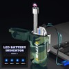LcFun Electric Lighter Rechargeable Arc Lighter 360°Flexible Neck, Windproof Plasma