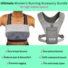 TIYA Women's Running Vest + Boobuddy Breast Support Band -