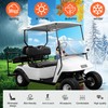 SugarFox 4PCS Golf Cart Seat Covers - Staple-Free Easy Install