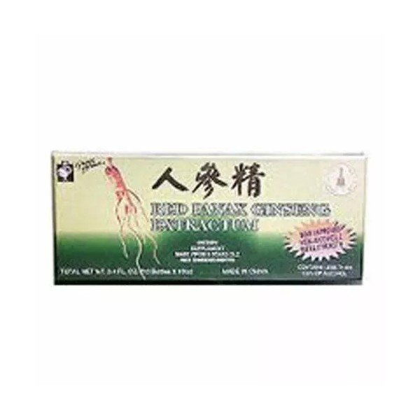 Red Panax Ginseng Extract 10x10cc By Prince Of Peace