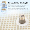 Mxmoonant Grinding Bits for Stained Glass Grinder, 5/8inch x2pc &
