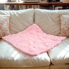 Maahongh Pink Bow Pillow Covers 18x18 Inch Set of 2,
