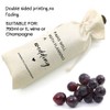 Socive Wedding Gift Wine Bags, Engagement Bridal Shower Gift, Wedding