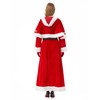 ADOMI 4 PCS Mrs Claus Costume Adult Women Miss Santa