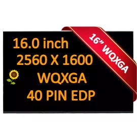Lenovo 16.0" WQHD+ LAPTOP LCD SCREEN f Lenovo ThinkPad P1 G4 Gen 4 20Y4 2560x1600 40pin