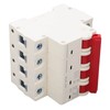 4P Miniature Circuit Breaker DIN Rail Mounting Overload Protection Switch