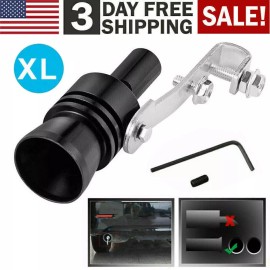 Gearzaar Universal Turbo Sound Exhaust Muffler Pipe Whistle Car Oversized Roar Maker XL*