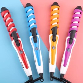 Yuqing Rizador De Pelo Rizadora De Cerámica Con Ondas Para Rulos